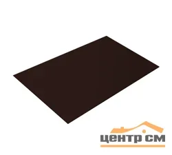 Плоский лист RAL **, 0.5мм Сатин, 1.25*м2, (п) (в пленке)