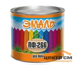 Эмаль ПФ-266 красно-коричневая 1,8 кг ВИТ Z для пола