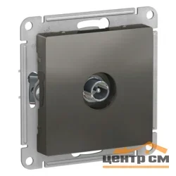 Механизм розетки TV оконечной AtlasDesign 1DB сталь Systeme Electric ATN000991
