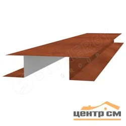 Планка Н-образная стыковочная сложная 0,45мм SteelArt ** для металлосайдинга Stynergy 3м.п.