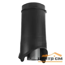 Выход канализации KROVENT Pipe-VT IS (черный) 125/100 изол./500