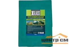Тент строительный X-Glass, 2х3 м, 120 гр/м2, полиэтиленовый, 3-х слойный, ламинированный