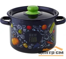 Кастрюля Appetite Healthy food 1с17с цил. 4.5л