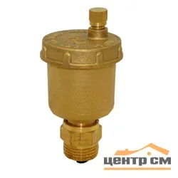 Воздухоотводчик TIM прямой 1/2 с автозапором латунный