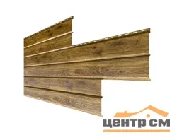 М/Сайдинг МП Ecosteel Textur **, L брус ХL, толщина 0.5 мм, размер 0,36*м2
