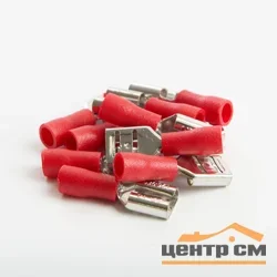 Наконечник плоский Изолированный (мама) РпИм 1,5-250, STEKKER, LD402-15250 (DIY упаковка 10 шт)