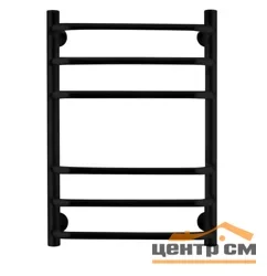 Полотенцесушитель INDIGO Brace К-1 600х432 1/2" нижнее подключение, черный муар