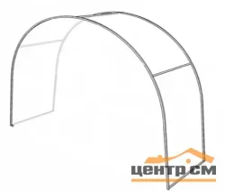 Вставка-удлинение МИНИ (шаг 1м, 1метр) труба 20*20, каркас