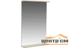 Зеркало DORATIZ Бора-бора 50 с полкой, светлый дуб, графит 766х120х500
