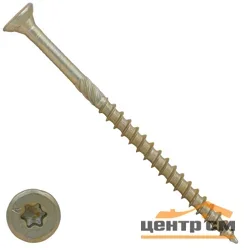 Саморез конструкционный/универсальный по дереву Torx 6,0х80 (уп 200шт)