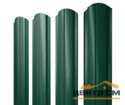 Штакетник металлический Grand Line Slim полукруглый фигурный Rooftop Бархат RAL **, 0,5 мм, длина *пог.м