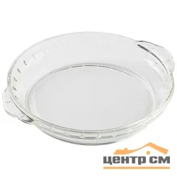 Форма для выпечки MALLONY CAMILLA 1 л, круглая, с ручками, из боросиликатного стекла*