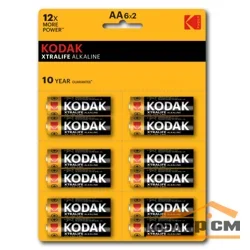 Элемент питания LR6(АА) алкалиновый (уп. блистер 12 шт) Kodak XTRALIFE