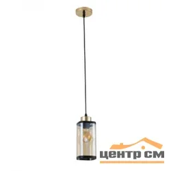 Люстра подвес 30112/1GD AMB+BK