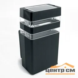 Фонарь уличный Feron DH0806, на стену вверх, E27 230V, черный