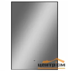Зеркало Continent Amer 600х1000 с Led фоновой подсветкой, бесконтактным сенсором, черной окантовкой
