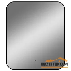 Зеркало Continent Torry 600х700 с Led фоновой подсветкой, бесконтактным сенсором, черной окантовкой