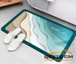 Коврик для ванной ZALEL 45х75 противоскользящий GZN-009