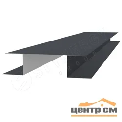 Планка Н-образная стыковочная 0,45мм PE RAL ** для Блок-хауса Stynergy 75*3м.п.