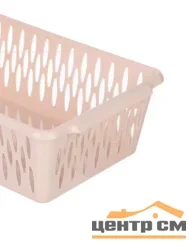 Корзинка для хранения Keeplex Light S 25,5х15х7,2см бежевый топаз