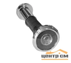 Глазок 40-65мм,пластик,хром для дверей СТРОЙГОСТ