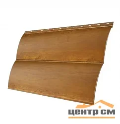 М/сайдинг Блок-Хаус новый (GL) Принт Премиум Золотой дуб Фреш TwinColor толщина 0,45мм, размер 0,361*0.9 м.п. (в пленке)