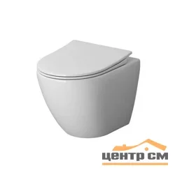 Унитаз подвесной NIAGARA Vista NG-9301 безободковый с тонкой крышкой