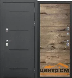 Дверь мет. FERRONI ISOTERMA 860х2050 "Л" Серебро/Канадский Дуб Пацифик