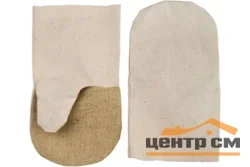 Рукавицы Х/Б БН-05 с брезентовым наладонником, арт. БН-05
