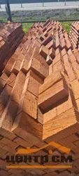 Кирпич полнотелый одинарный рядовой М150 Парма 250х120х65 мм (250 шт поддон)