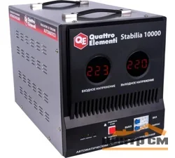 Стабилизатор напряжения QUATTRO ELEMENTI Stabilia 10000 (10000 ВА, 140-270 В)