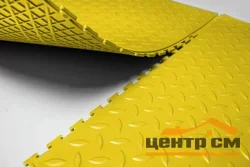 Плитка ПВХ ЭКО-КЛАССИК RAL 1023 (желтый) 500*500*7мм