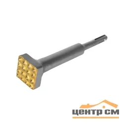 Зубило Бучарда SDS-max 35х35х170 мм, 16 зубов, твердосплавное ПРАКТИКА серия Эксперт