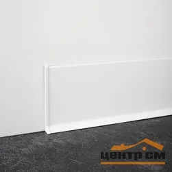 Заглушка металл к плинтусу АРL 100 RAL 9003 белый (2шт)