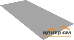 Плоский лист Полиэстер RAL 9006 (светлый алюминий), 0.45 мм, 1,25*3.7 м.п., пл=4.625м2 (в пленке)