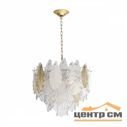 Люстра 5052/8 HALL ODL24 507 золото/белый/прозрачный/металл/стекло/фарфор/металл E14 8*40W LACE