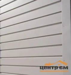 М/сайдинг Квадро брус (GL) Принт Элит Молочное дерево TwinColor толщина 0,45мм, размер 0,34*5 м.п. (в пленке)