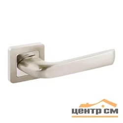 Ручка дверная АЛЛЮР квадратная АРТ "ОДРИ" SN (2480) матовый никель