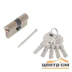 Личина (цилиндр) СТАНДАРТ MAX 60 (30х30) SN матовый никель 5 кл перф.ключ/ключ