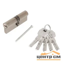 Личина (цилиндр) СТАНДАРТ MAX 80 (40х40) SN матовый никель 5 кл перф.ключ/ключ