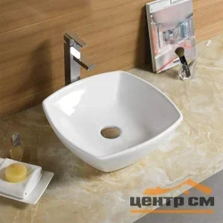 Раковина AZARIO накладная 420х420х135 белый (AZ-2076 SP)