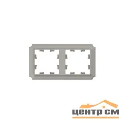Рамка двухместная AtlasDesign Antique универс. шампань SE ATN100502