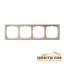 Рамка четырехместная ArtGallery универсальная песочный SE GAL001204