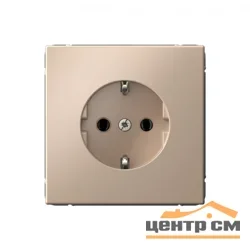 Механизм розетки одноместный СП ArtGallery 16А с заземлением, песочный SE GAL001243