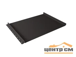 Кликфальц Grand Line 0,5мм ПурПро матовый RR 32 (тёмно-коричневый)-R, 0.542*1.56 м.п. (в пленке)