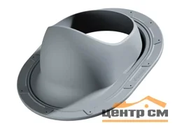 Элемент проходной Docke НЕКСТ серый (для фальцевой и мягкой кровли)