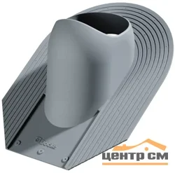 Элемент проходной Docke РУТ серый (для мягкой кровли)