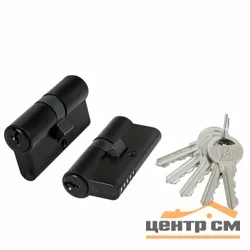 Цилиндр Fuaro (Фуаро) 100 ZA 60 mm (25+10+25) BL черный, 5 ключей