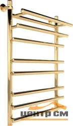 Полотенцесушитель INDIGO Just Shelf (н.р.1") 80/50 (к-3, Золото)