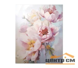 Картина интерьерная VS на стекле Peonia 40*50 арт.8145010